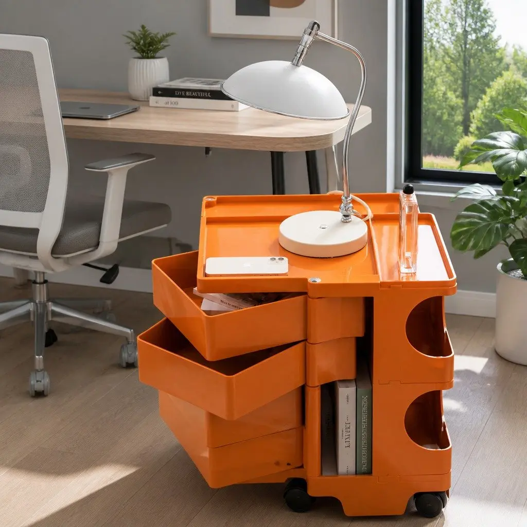 5 Tier Storage Trolley for Home Organization