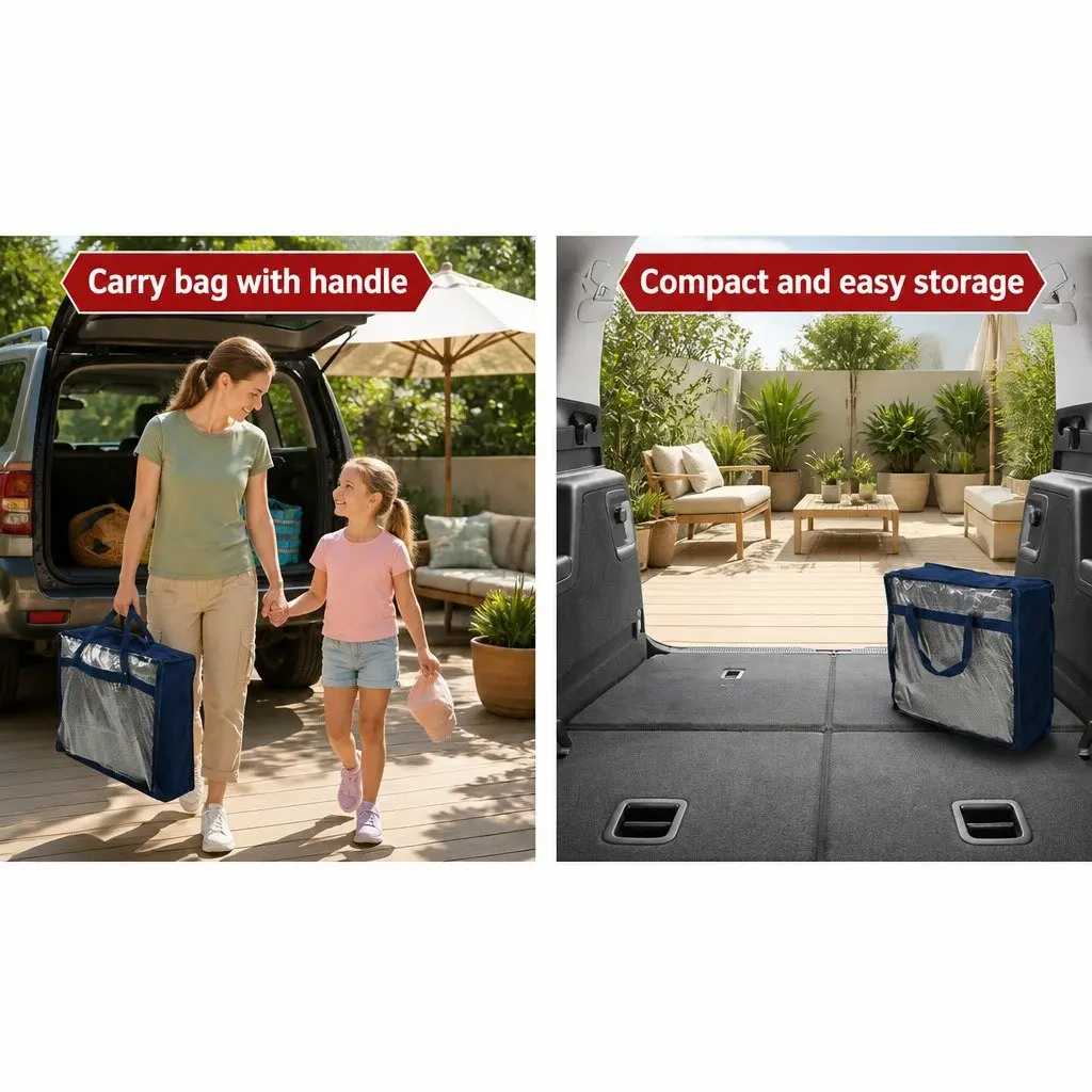 Caravan Matting Heavy-duty Grey 4M x 2.5M Breathable Non-slip Mesh Outdoor