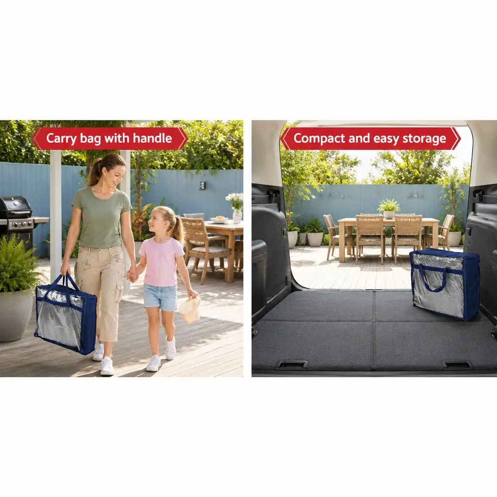 Caravan Camping Accessories Breathable Grey Floor Mats 6M x 2.5M Heavy-duty Non-slip