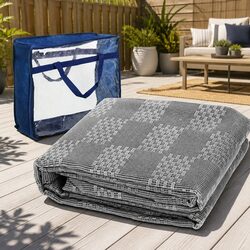 Join the Outdoor Fun with 7x2.5M Grey Caravan Matting