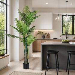 180cm Artificial Palm Tree Indoor Outdoor Fake Faux Plants Home Garden Decor