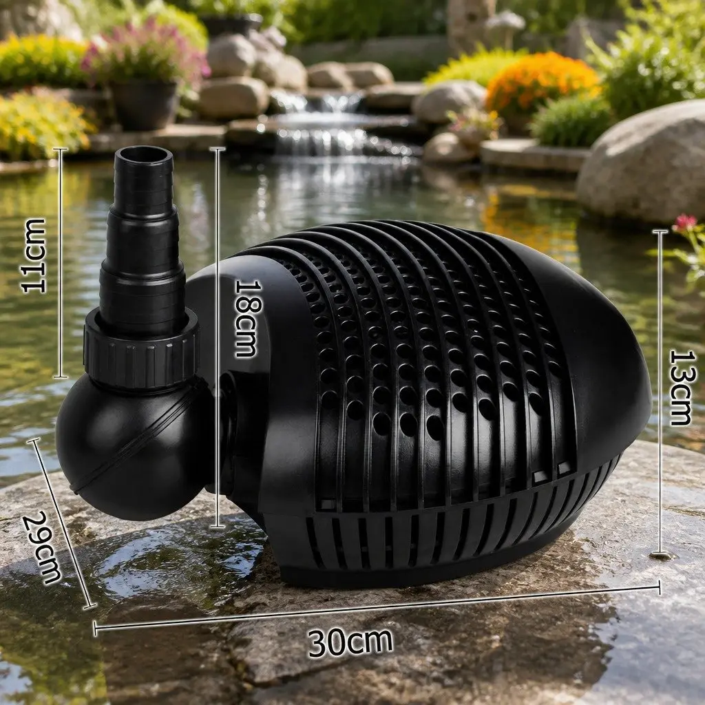 Submersible Aquarium Pond Pump 10000LPH Water Feature Fountain Fish Tank Marine