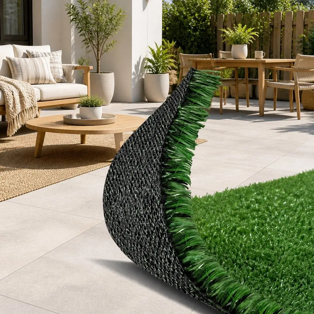 Artificial Grass Synthetic Turf Olive Green 2M x 5M 10mm Pile Height