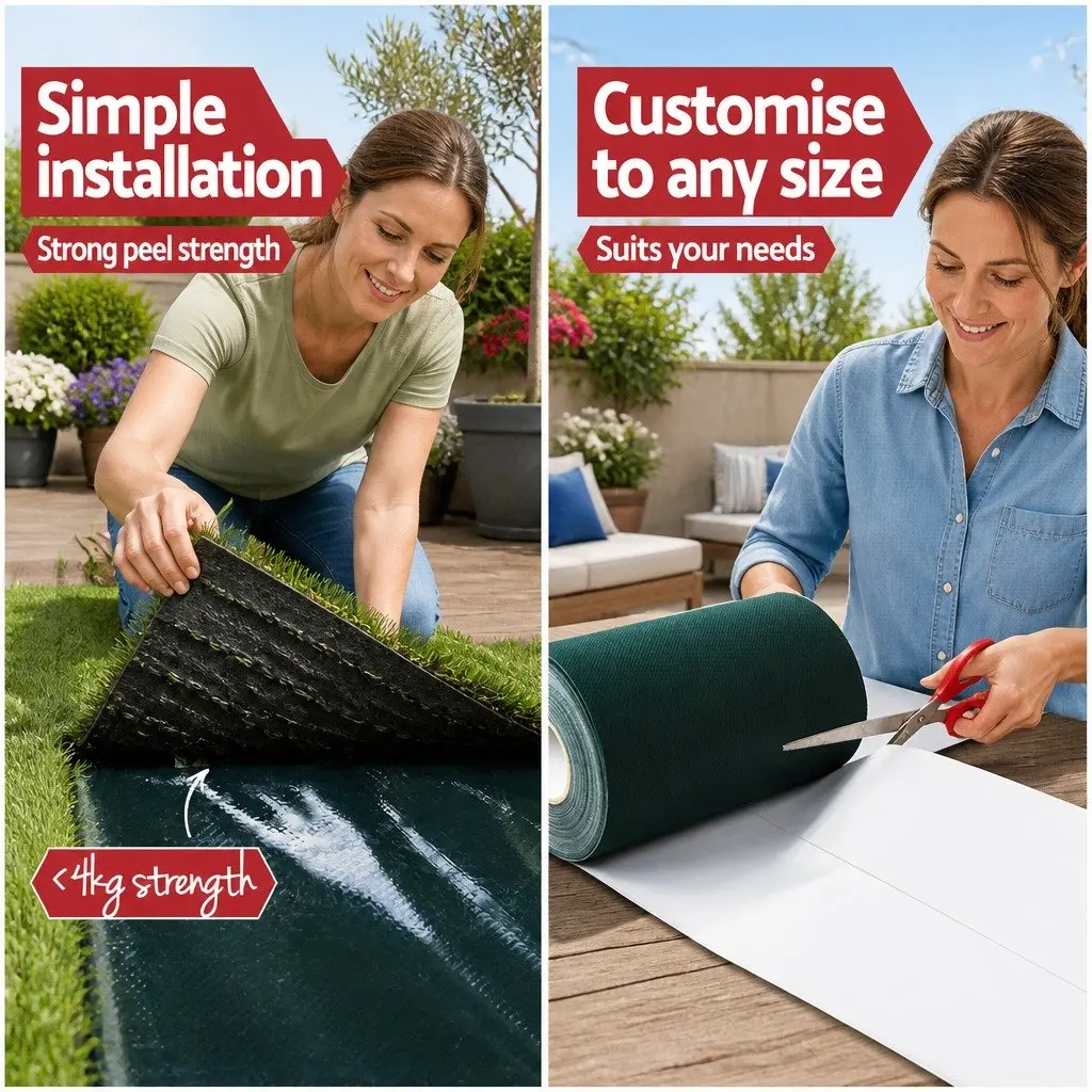 Artificial Grass Synthetic Turf Realistic Olive 2x5m