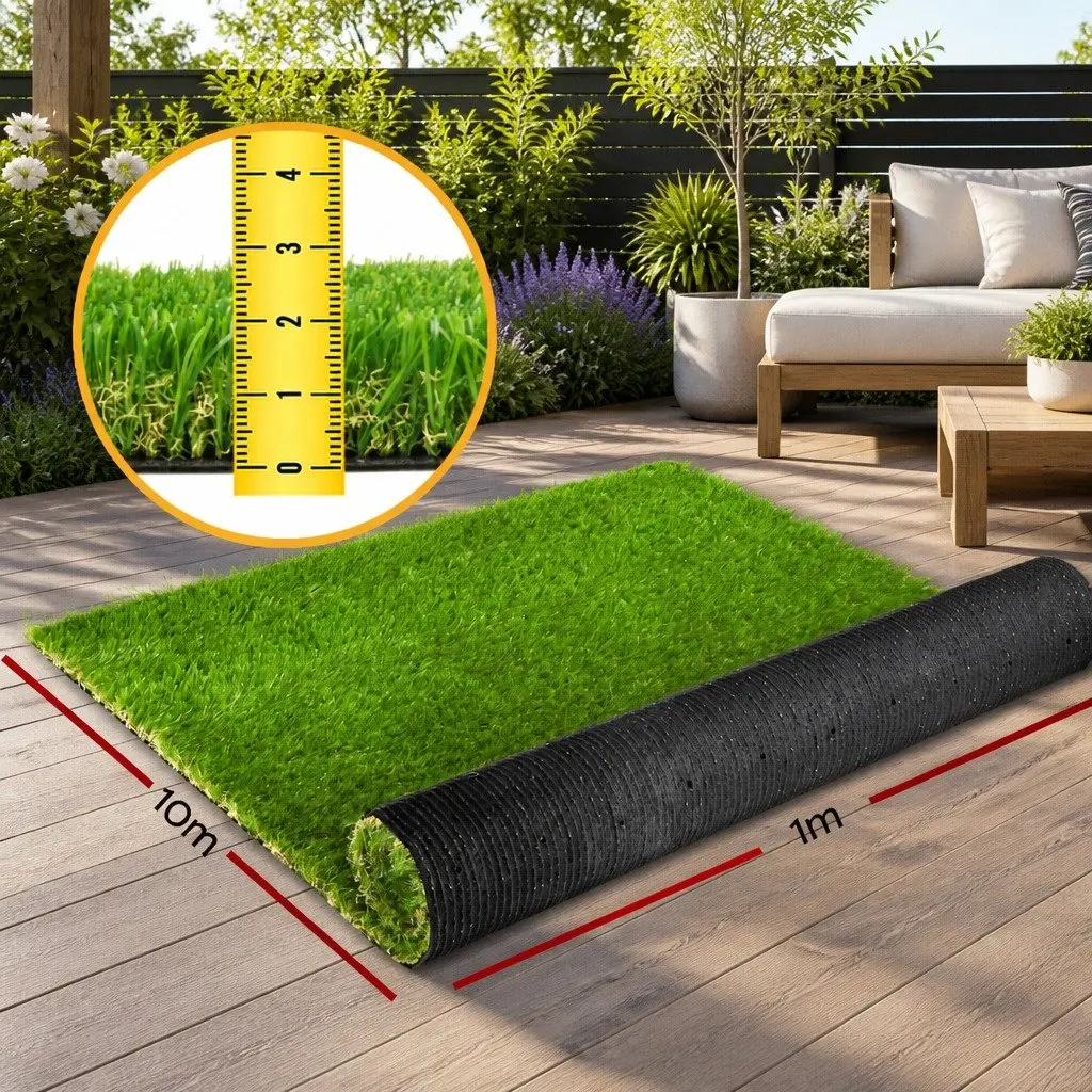 Synthetic Grass Artificial Turf 20mm Pile 1m Wide Roll