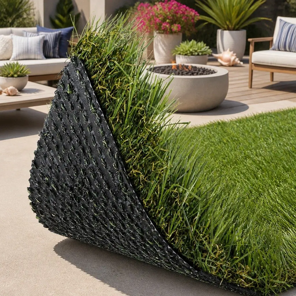 Artificial Grass Synthetic Lawn Turf 30mm Thick 2m x 5m Green Realistic Fake Grass