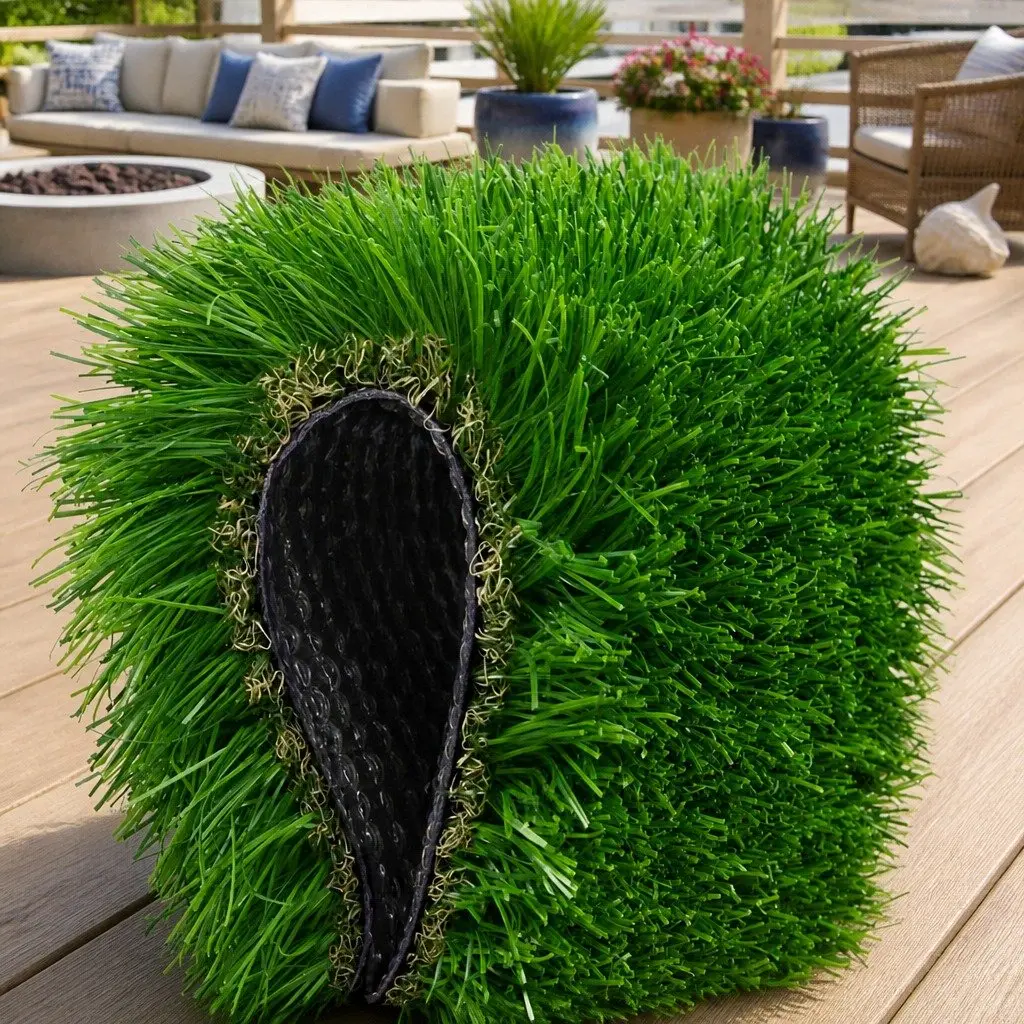 Artificial Grass Synthetic Lawn Turf 30mm Thick 2m x 5m Green Realistic Fake Grass