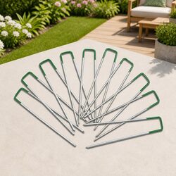 Friendly Synthetic Grass Pins – 100pcs U-Shape Pegs for You