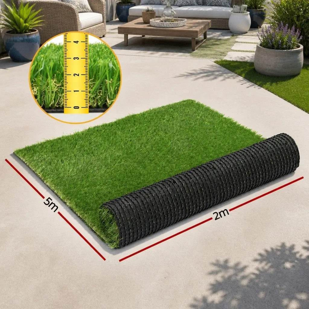 2m x 5m Synthetic Grass 30mm Pile