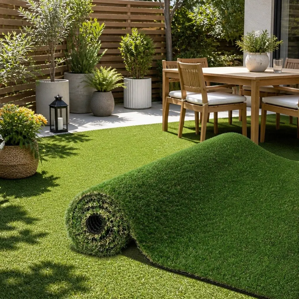 Artificial Grass Synthetic Turf 30mm Thick 2m x 5m Lawn Garden Outdoor Fake