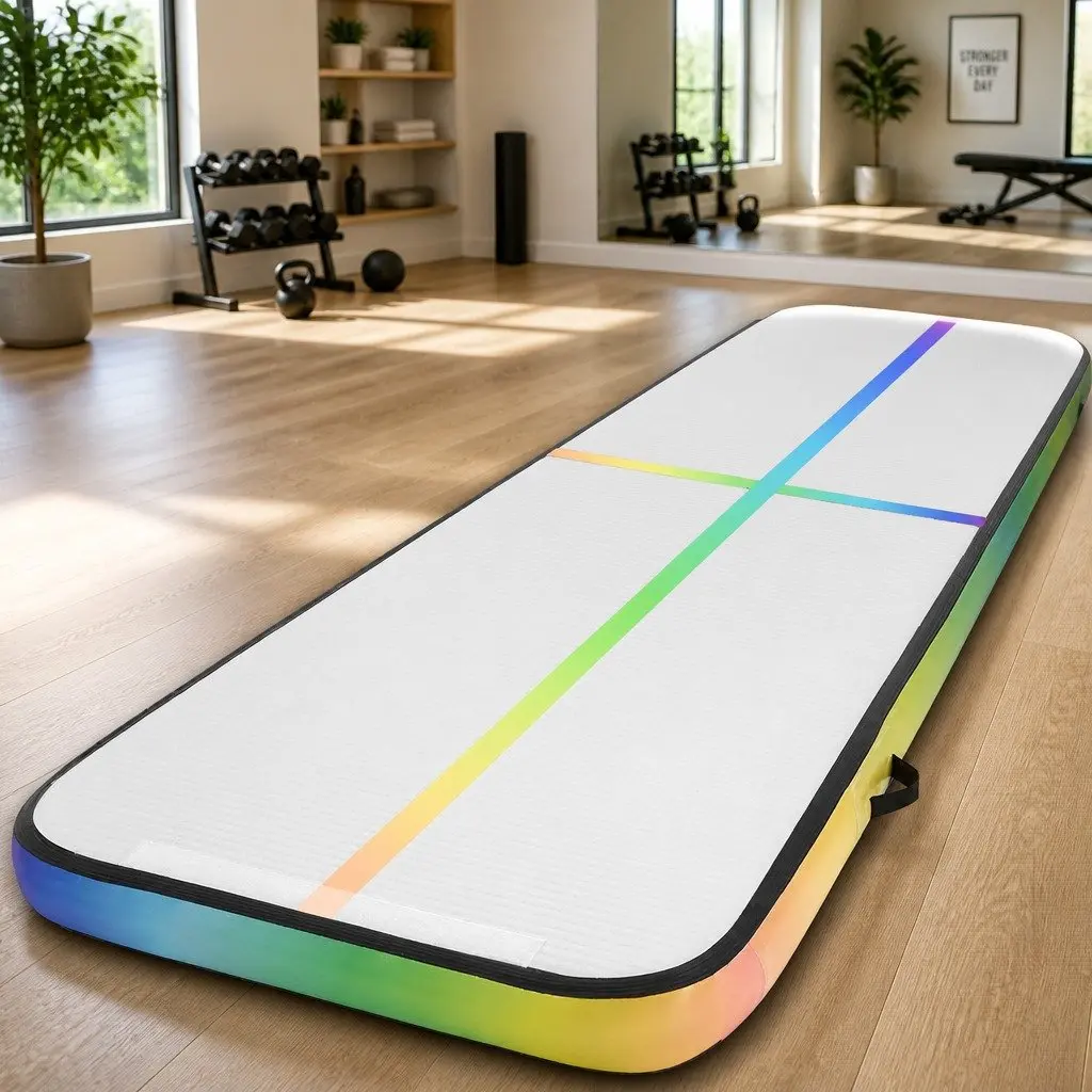 Air Track Inflatable Gymnastics Mat 3M Cushioned Landing Surface