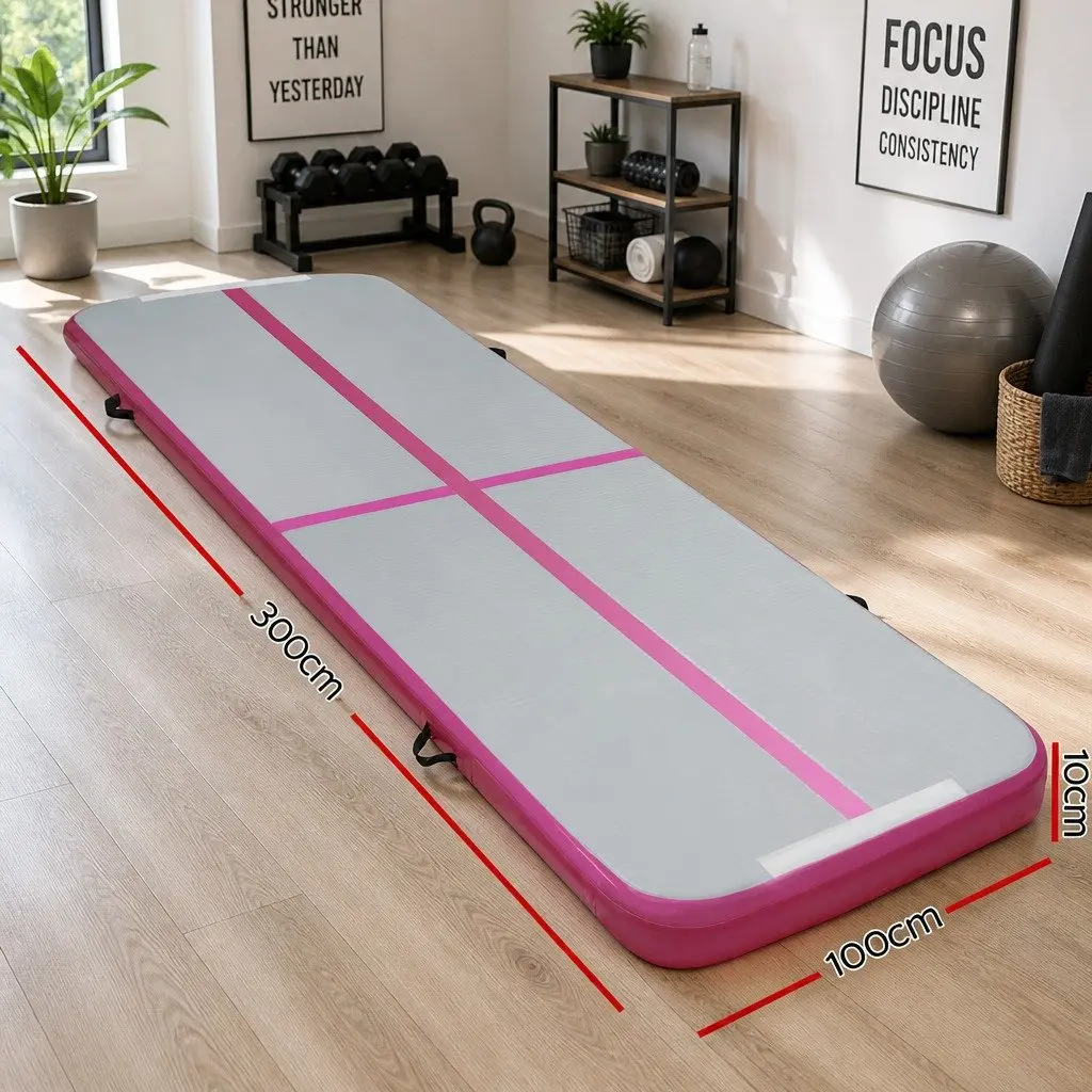 Inflatable Air Track Mat for Exercise and Fun