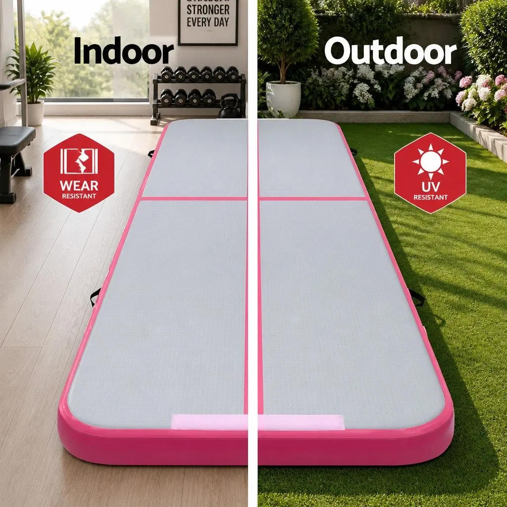 Inflatable Air Track Mat for Exercise and Fun