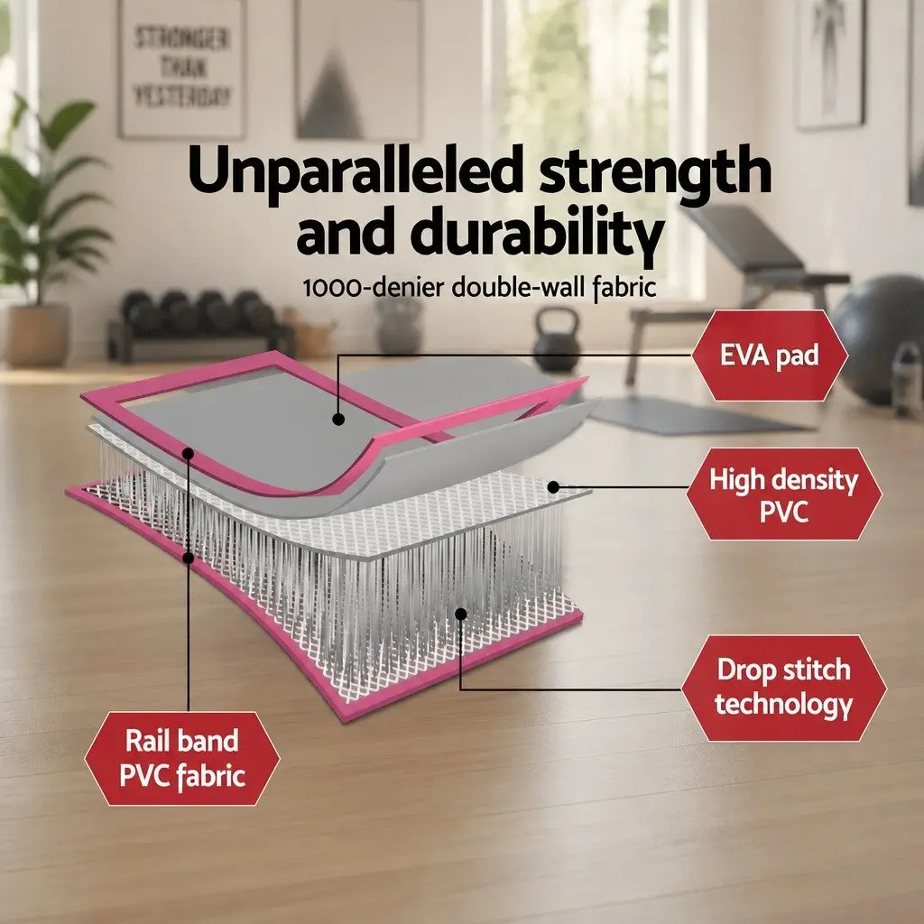Inflatable Air Track Mat for Exercise and Fun