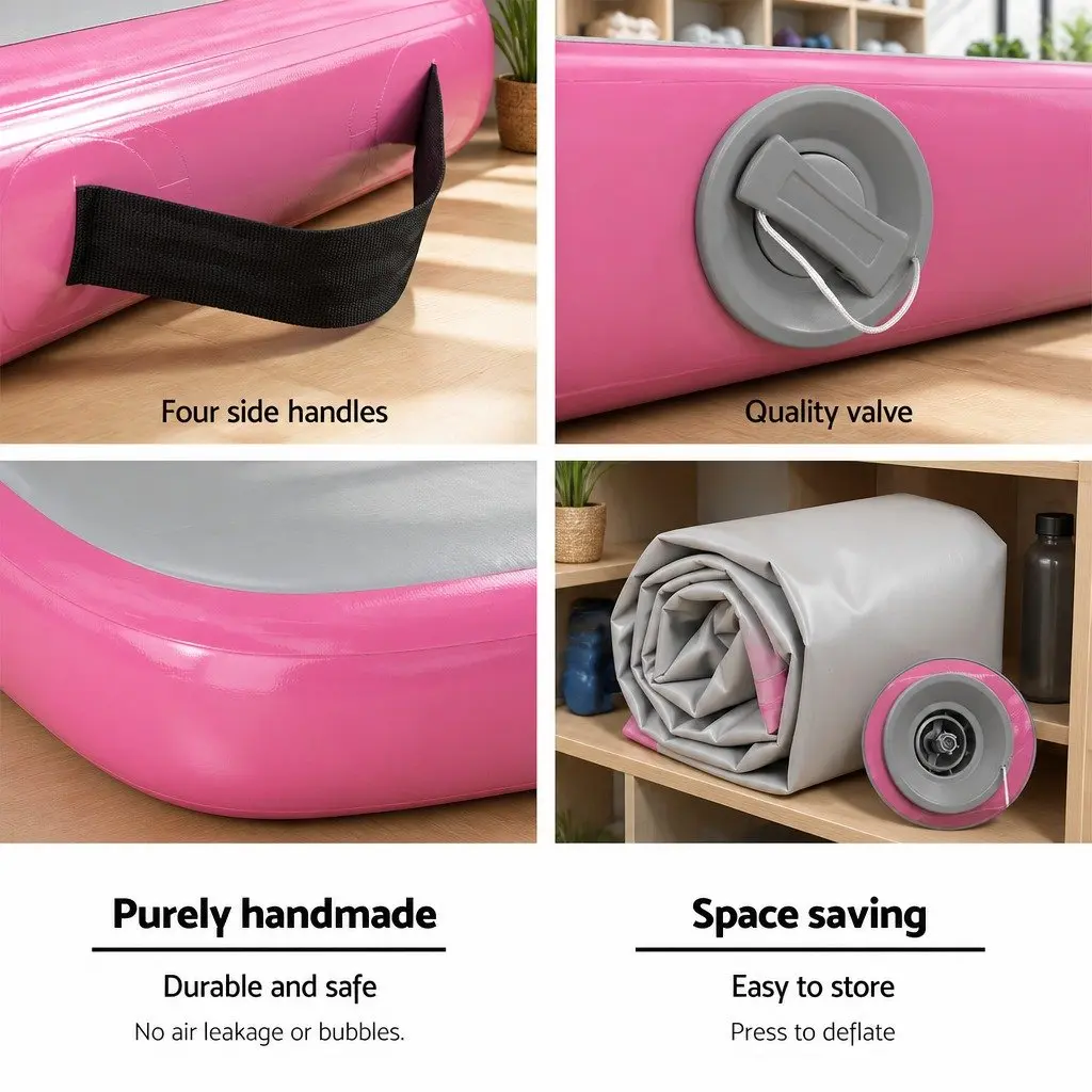 Inflatable Air Track Mat for Exercise and Fun