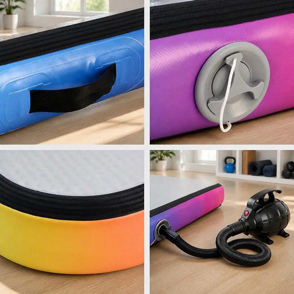 4M Inflatable Air Track Mat