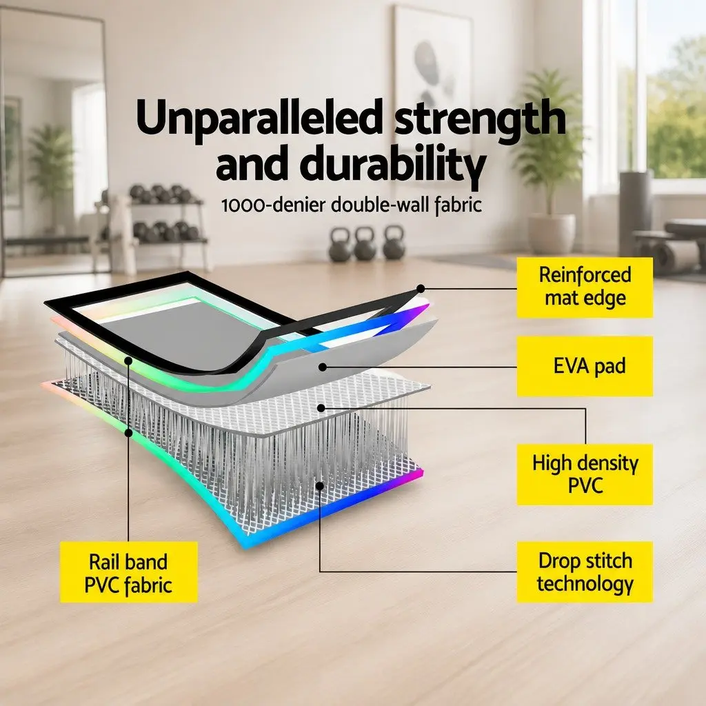 4M Inflatable Air Track for Exercise