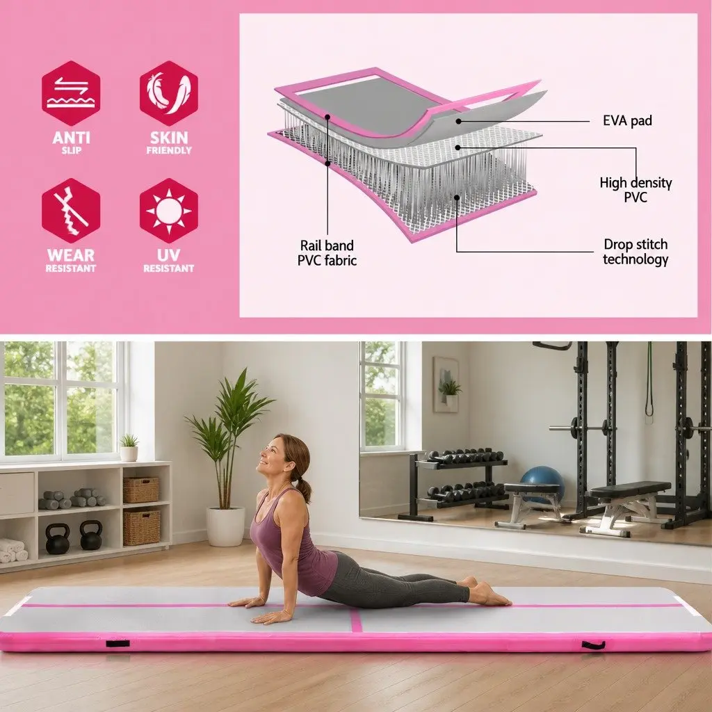 Inflatable Air Track Mat for Fun Training