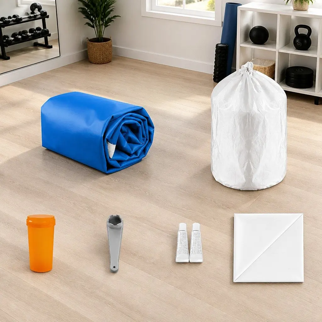 Inflatable Air Track Mat 5M Thick Gymnastics Tumbling Training Landing Platform