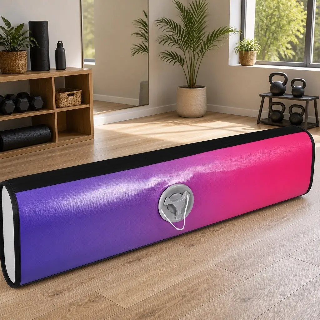 Air Track Mat Inflatable 6M Multicolour Gymnastics Tumbling Training Mat