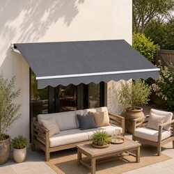Your Perfect Grey 3M X 2M Awning for Outdoor Comfort