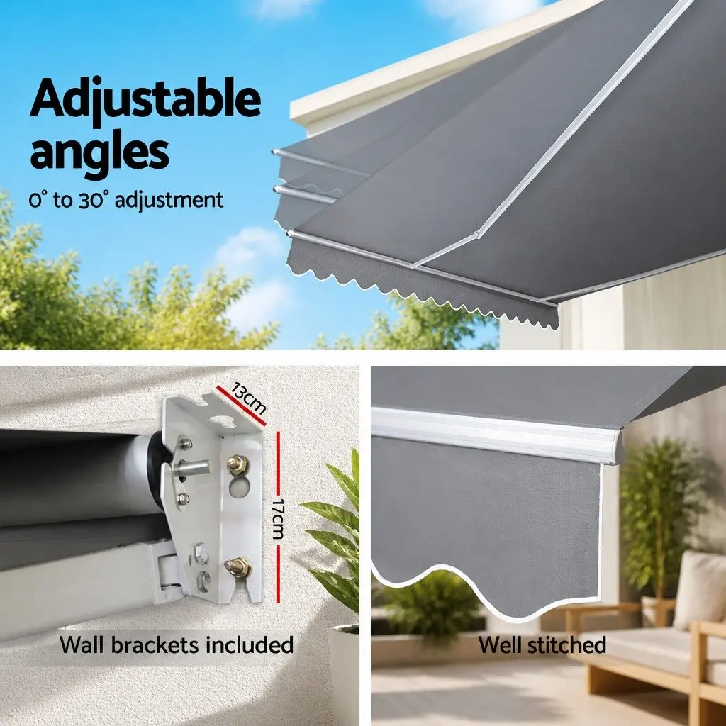 Folding Arm Awning for Outdoor Leisure