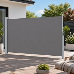 Versatile Retractable Side Awning Sun Shade 1.8x3M