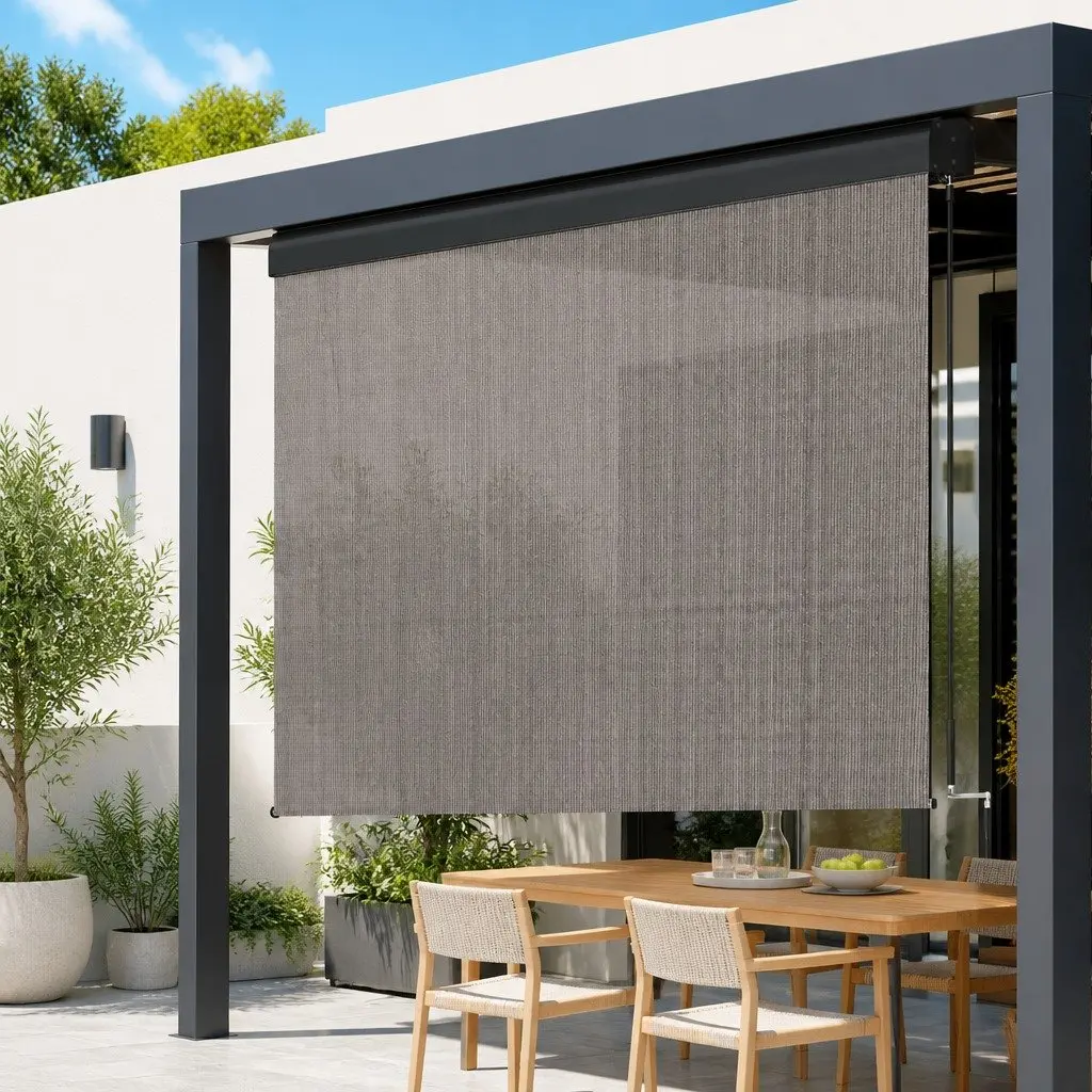 Retractable Awning Hand Crank 3M x 2.5M Outdoor Patio Shade