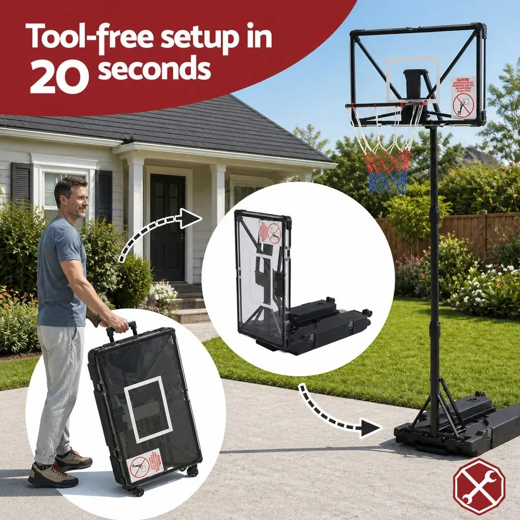 Portable Basketball Hoop
