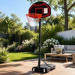 Friendly Adjustable Basketball Hoop 1.6M-2.1M for Everyone