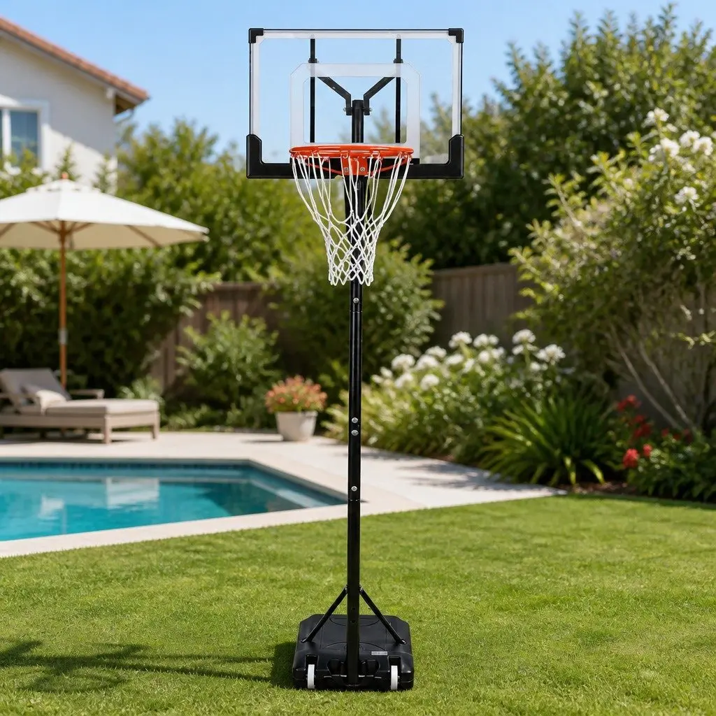 Portable Basketball Hoop for Outdoor Games