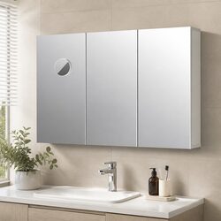 Your New 90CM Wall-Mounted Mirror Cabinet Awaits