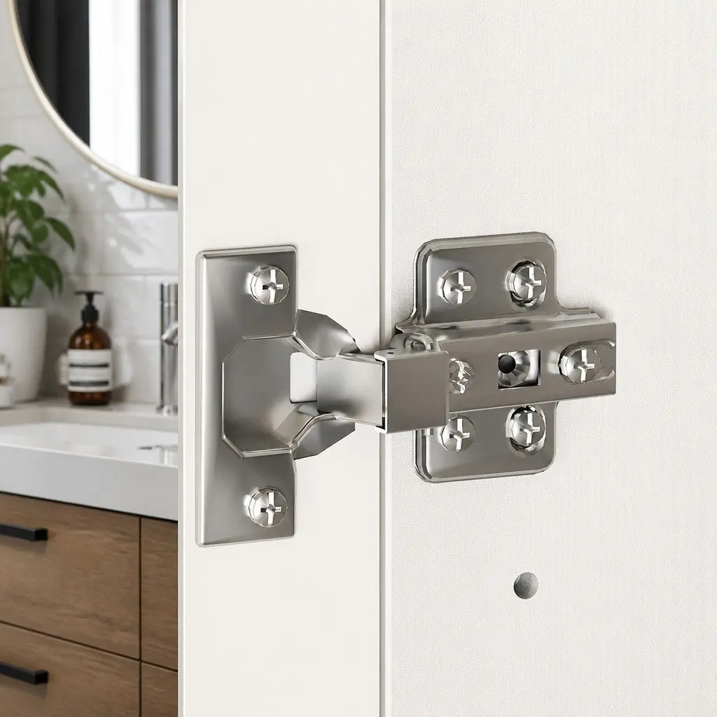 Bathroom Mirror Cabinet LED Lighting White Magnifying Tissue Slot Storage