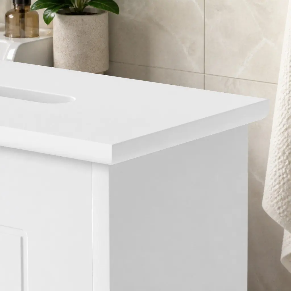 Bathroom Storage Box Slim Toilet Paper Organiser Container Compact 30x15x35cm