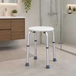 Friendly Adjustable Shower Chair for Comfortable Bathing