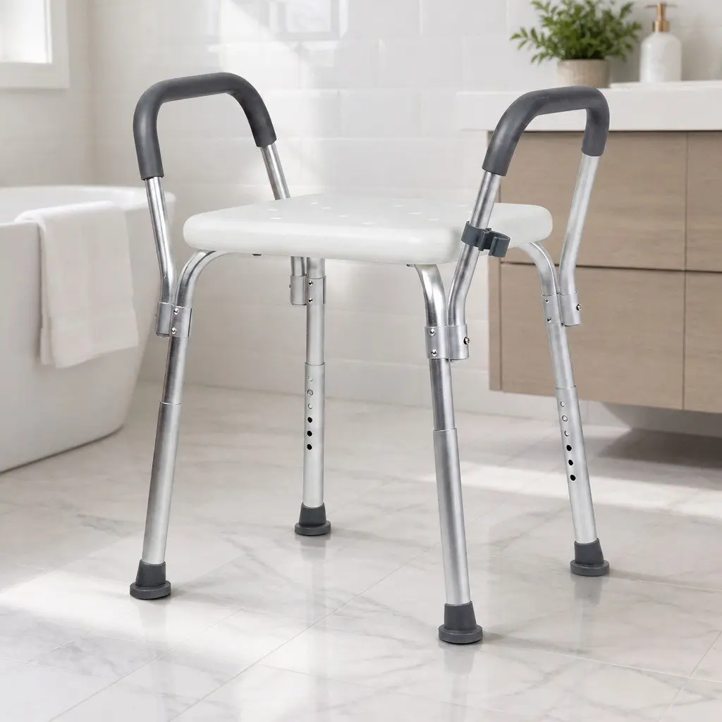 Adjustable Shower Chair for Safe Bathing