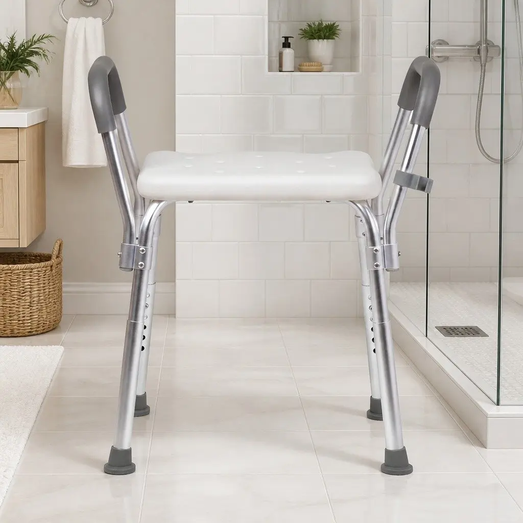 Adjustable Shower Chair for Safe Bathing
