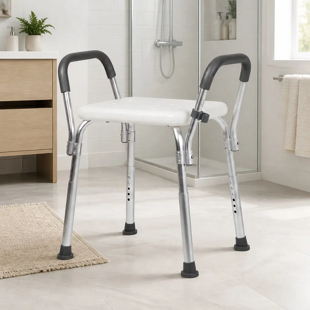 Adjustable Shower Chair for Safe Bathing