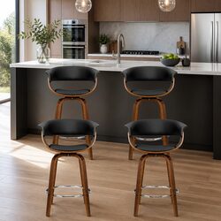 Make Your Kitchen Shine with Set of 4 Bar Stools