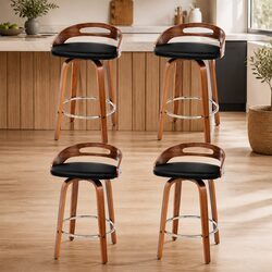 Upgrade Your Seating with 4 Swivel Bar Stools Today!