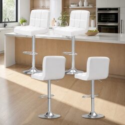Discover Your New Favorite Bar Stools Set of 4 in White
