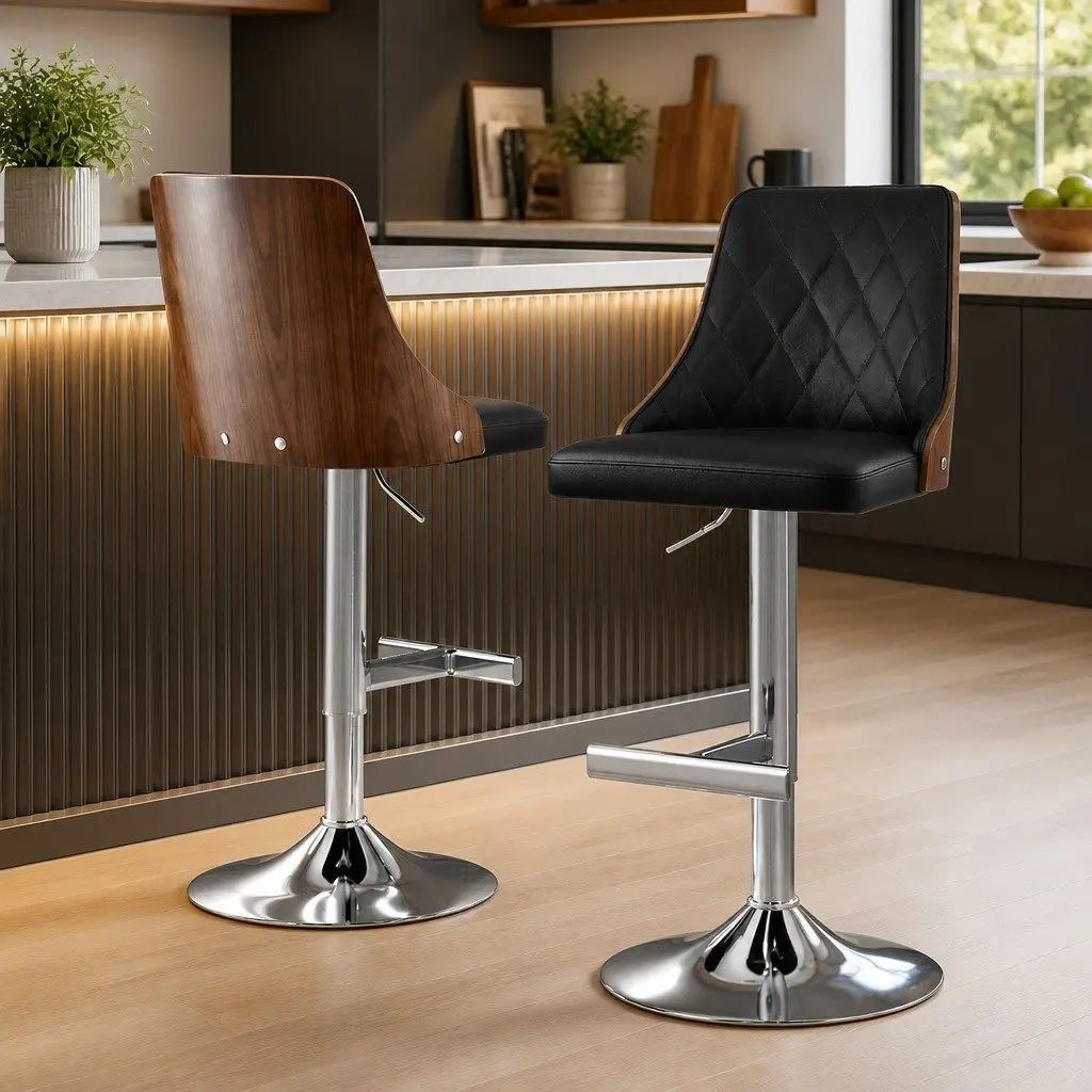 Bar Stools Set of 2 for Dining Spaces