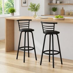 Black Swivel Bar Stools: Comfort and Style Combined
