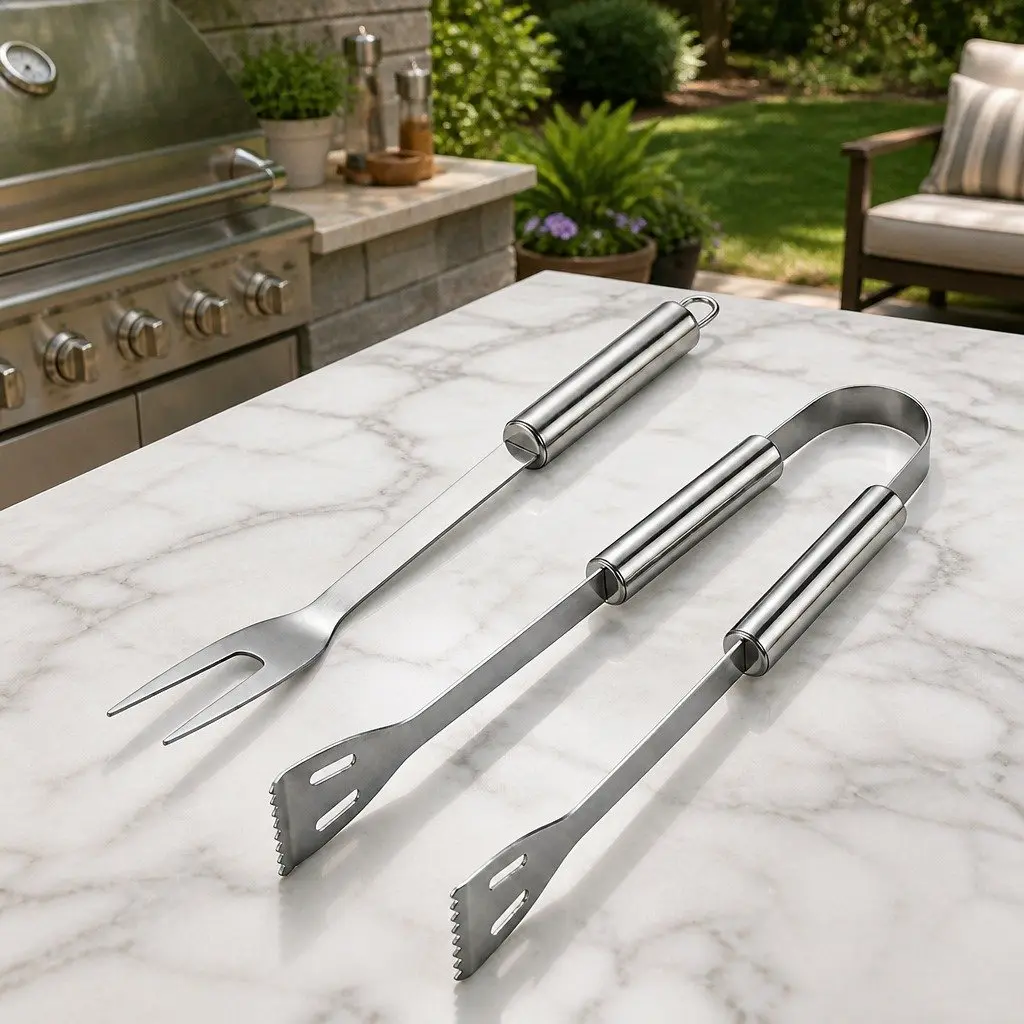 29 Piece BBQ Tool Set Stainless Steel Grill Utensils Kit Outdoor Cooking