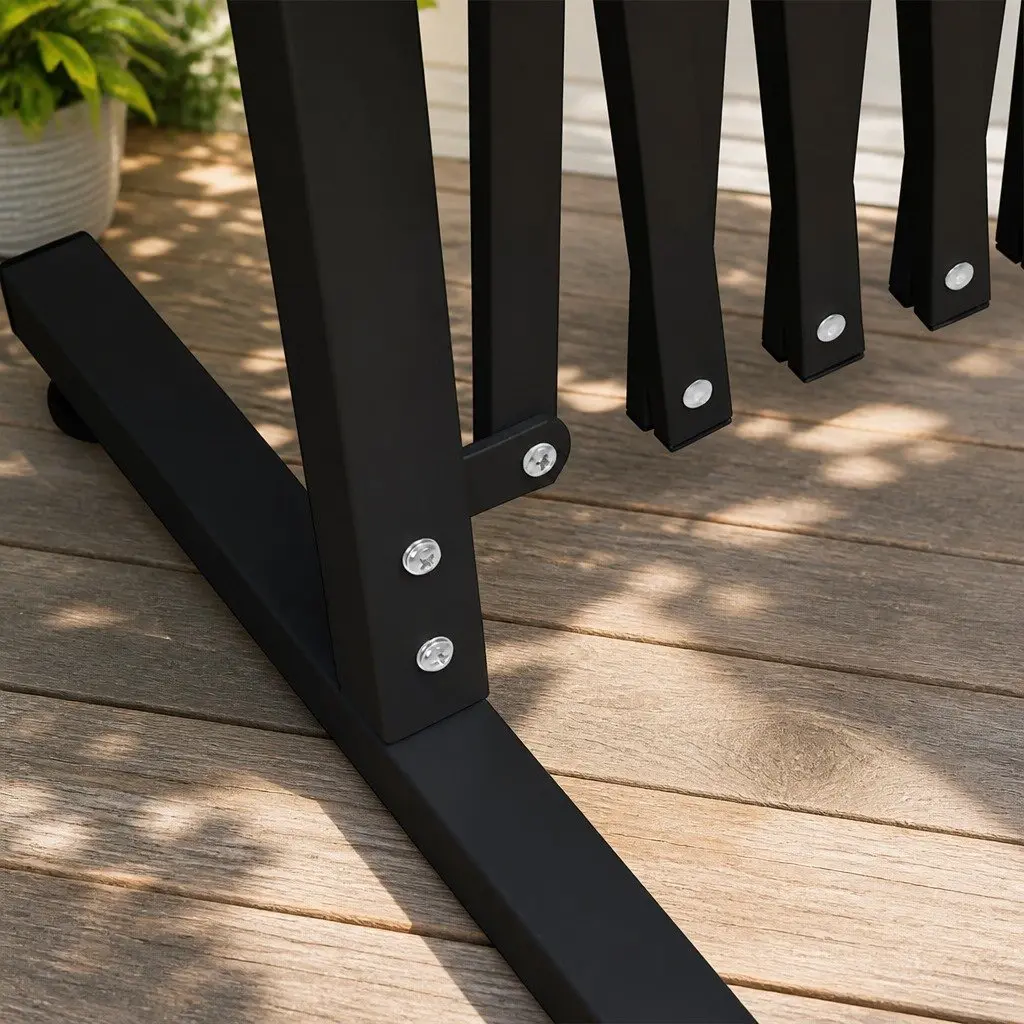 Expandable Safety Barrier Gate Aluminium Fence 46 to 330cm Portable