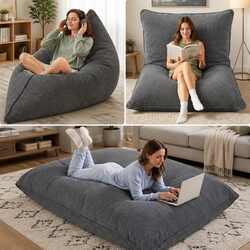 Personalize Your Comfort with a Grey Bean Bag Cover