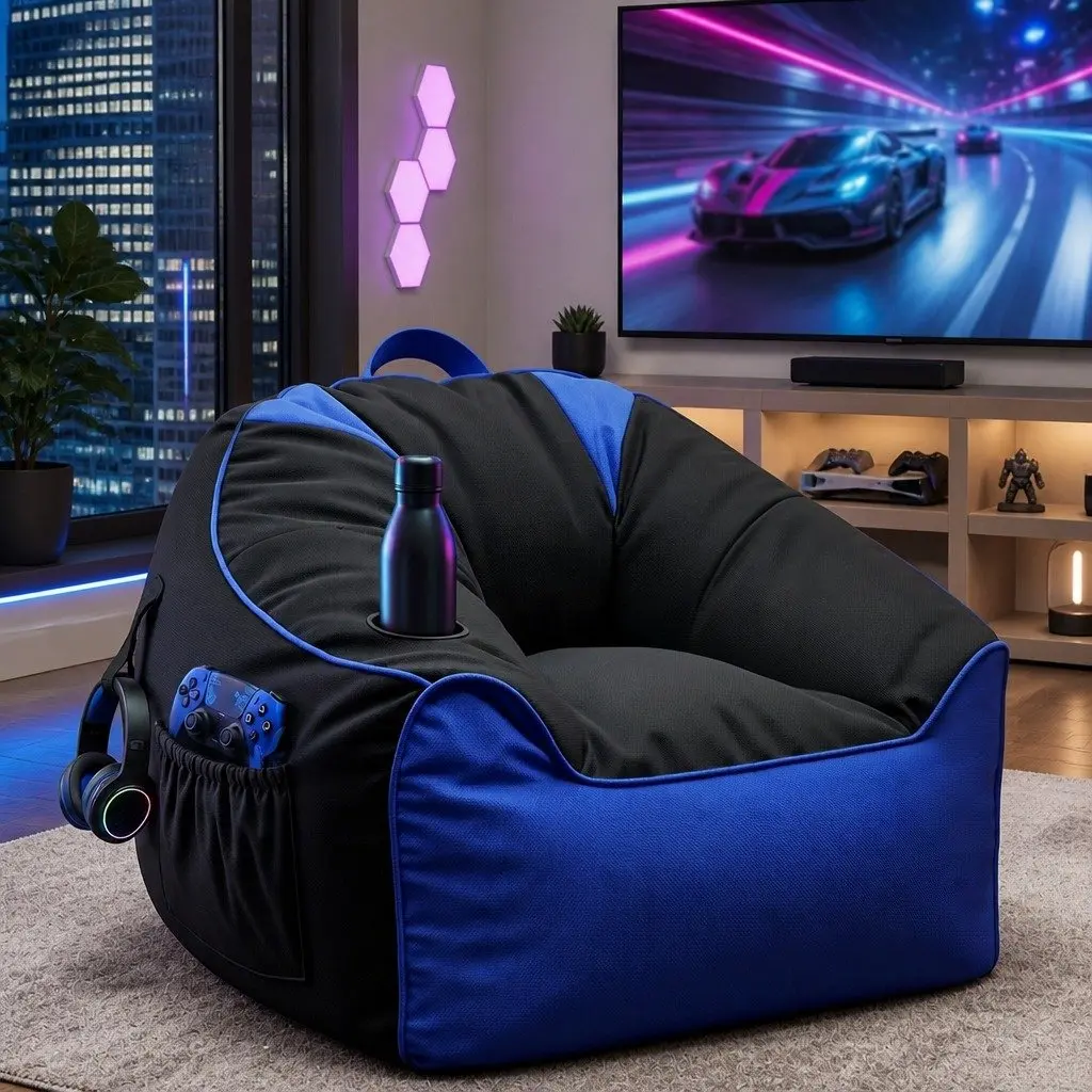 Gaming Bean Bag Chair Cover for Leisure Time