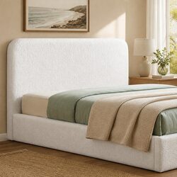 You’ll Love This Queen Headboard with Boucle Fabric