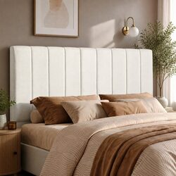 Discover Your Ideal King Bed Headboard in Beige