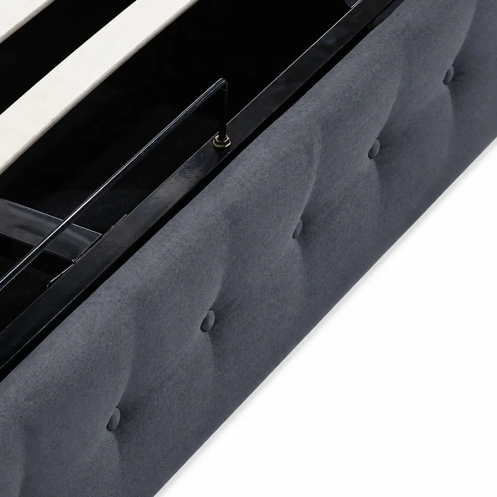 Queen Bed Frame with Ample Storage